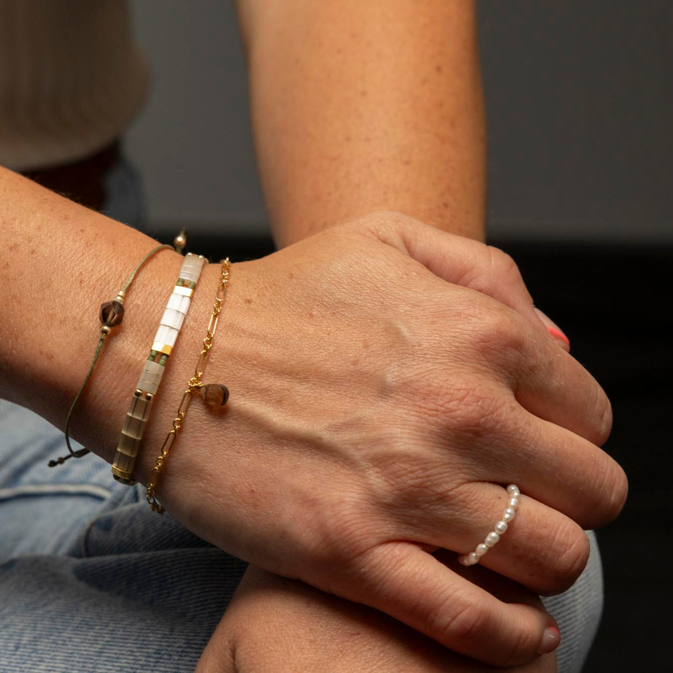 Rose Quartz MOTUROA Bracelet
