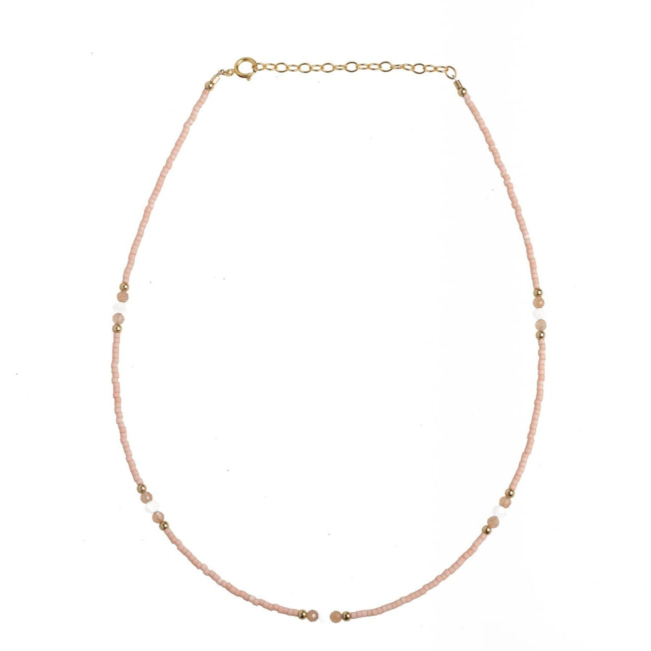 Peach Moonstone RAGLAN Choker