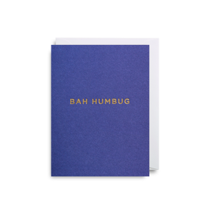 Bah Humbug Greeting Card