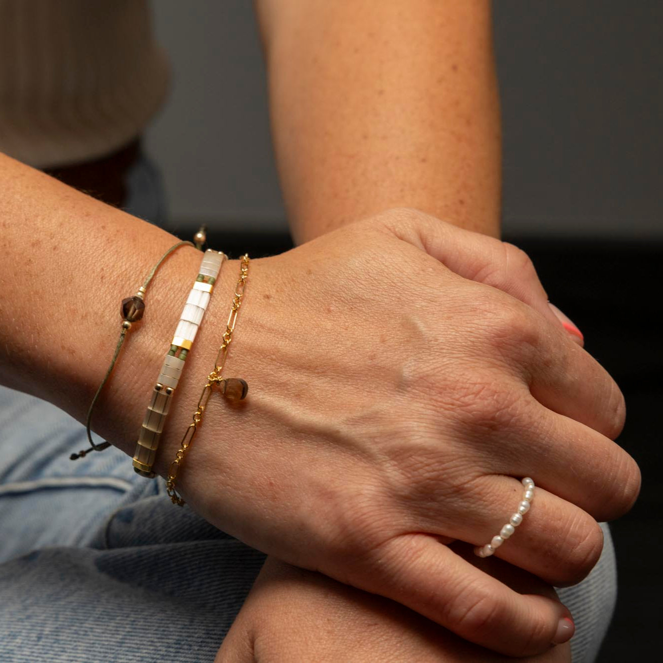 Lilac HOKITIKA Tila Bracelet