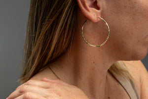 Lilac KAITERITERI Hoop Earrings