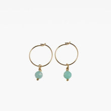 Load image into Gallery viewer, Amazonite MOERAKI Charm Earrings
