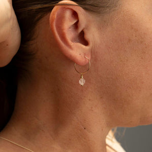 Freshwater Pearl MOERAKI Charm Earrings