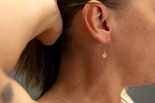 Load image into Gallery viewer, Rose Quartz MOERAKI Charm Earrings
