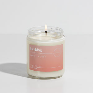 Scented candle inspired by Christchurch with jasmine, lily and rose
