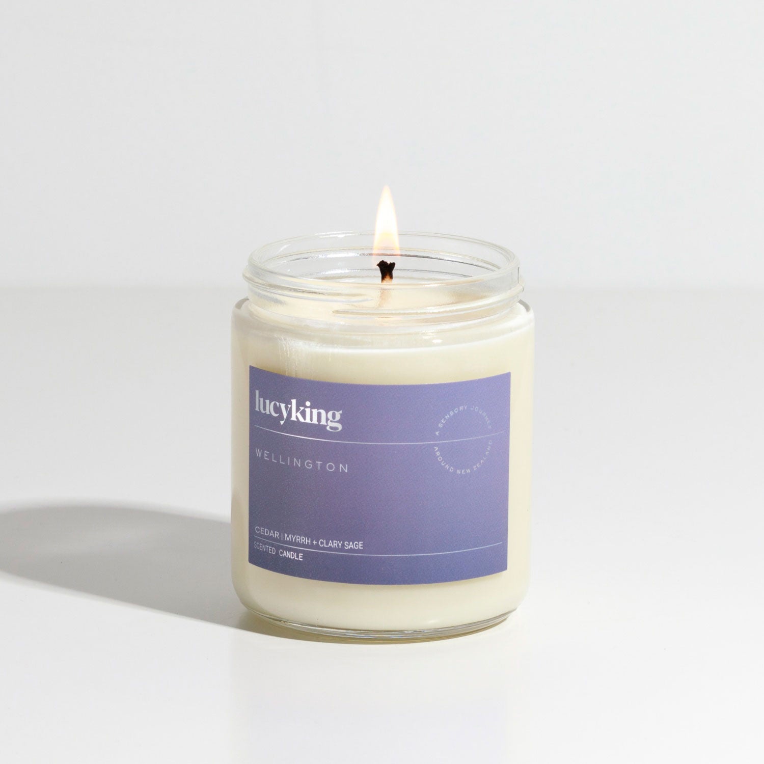 Wellington NZ Inspired Scented Candle L U C Y K I N G